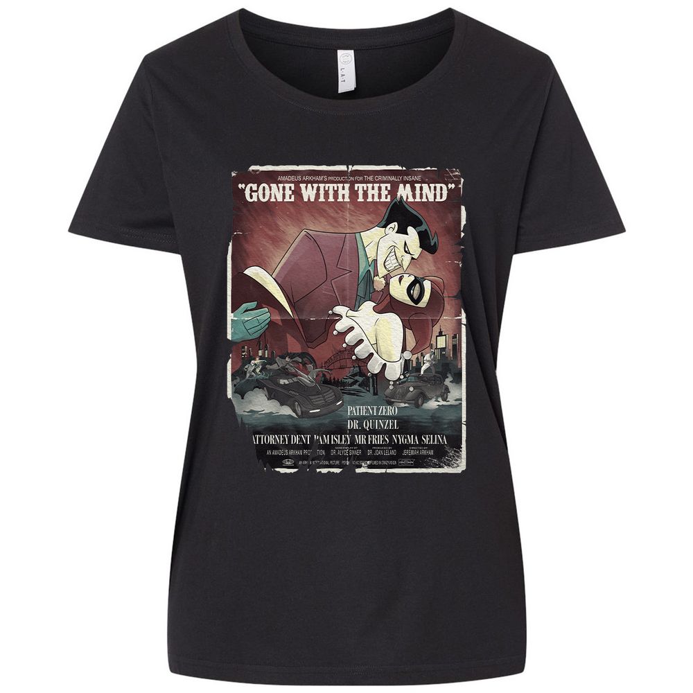 Ladies Curvy Jersey - TW8PPEKZ - Blended Black - 1