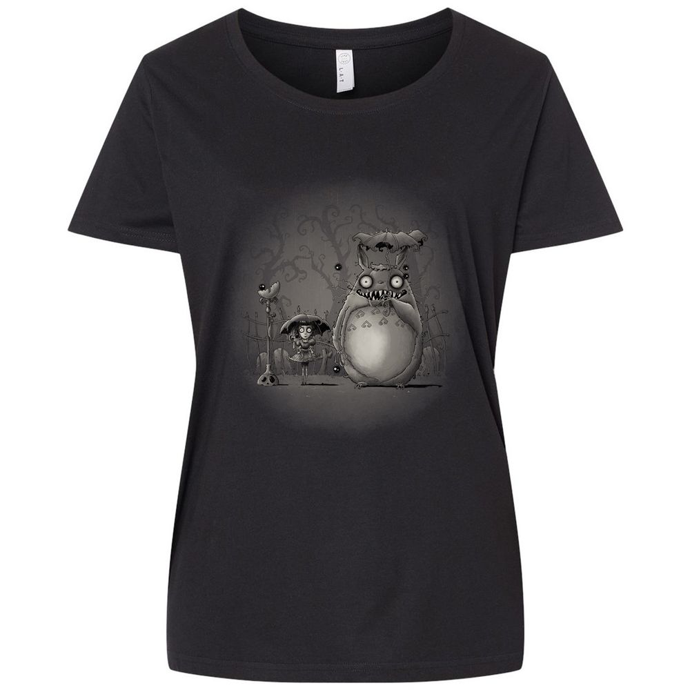 Ladies Curvy Jersey - 782T538M - Blended Black - 1