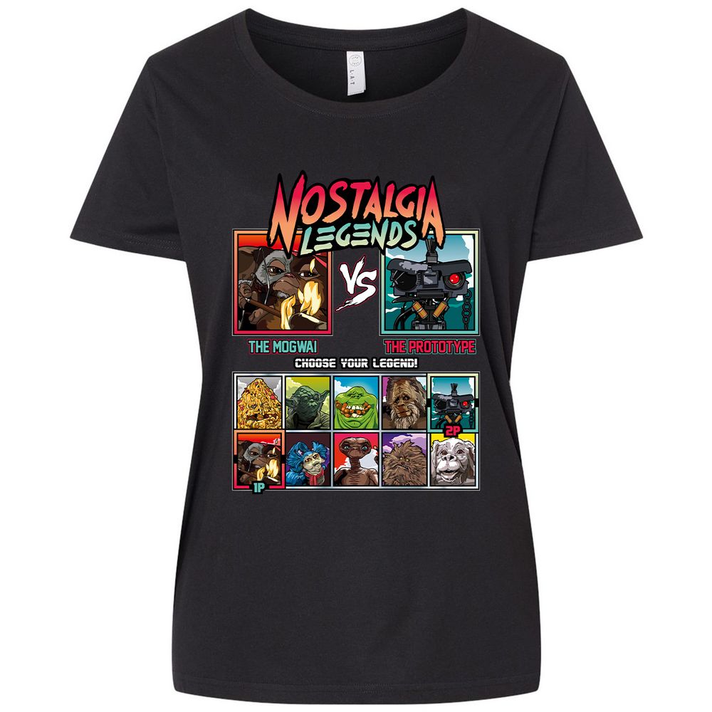 Ladies Curvy Jersey - MVGV2NS6 - Blended Black - 1