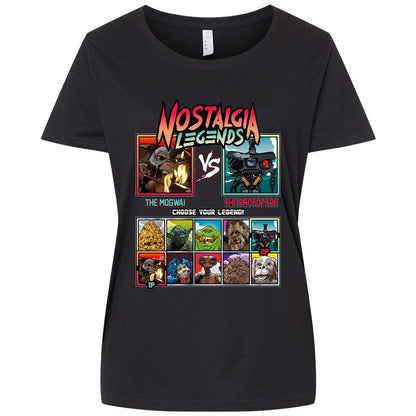 Ladies Curvy Jersey - MVGV2NS6 - Blended Black - 1