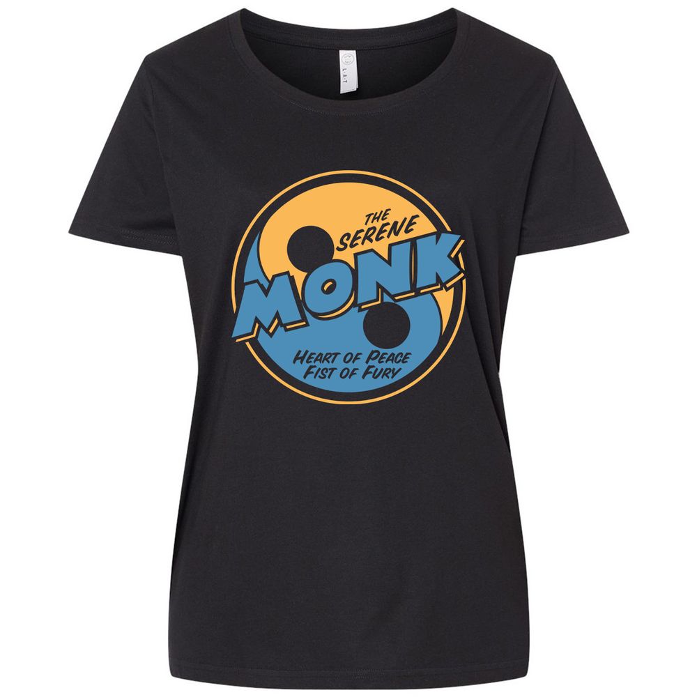 Ladies Curvy Jersey - GNF389JW - Blended Black - 1