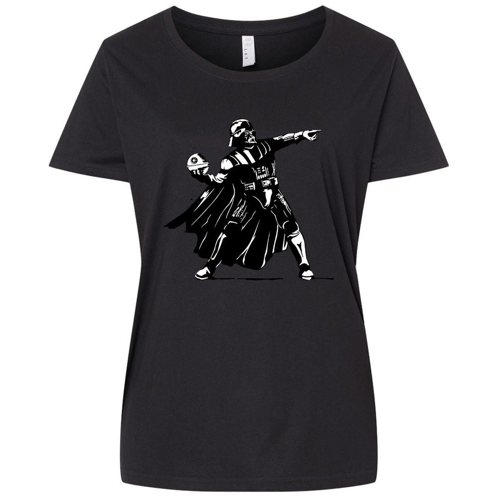 Ladies Curvy Jersey - R35D3M7W - Blended Black - 1