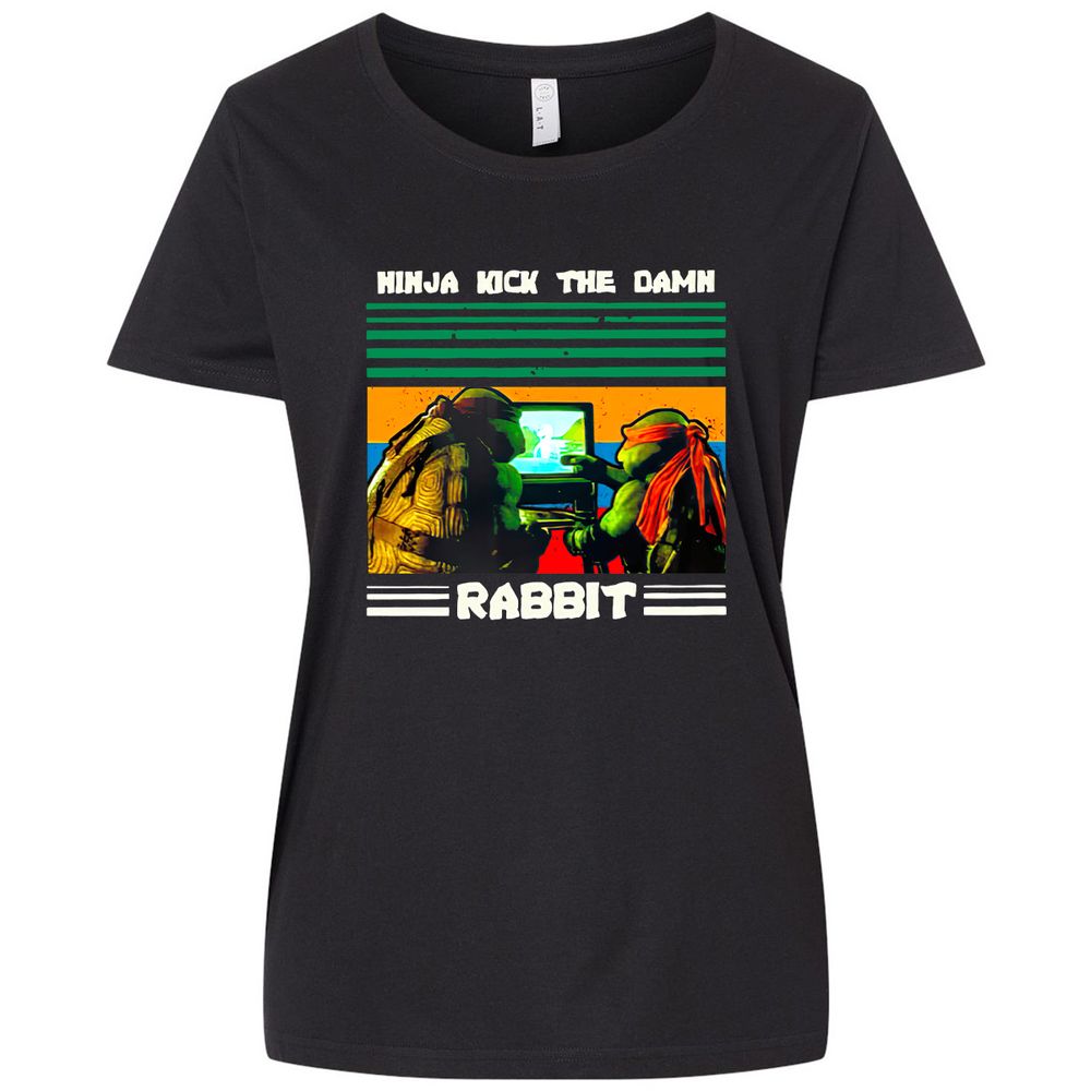 Ladies Curvy Jersey - 42TGVKKN - Blended Black - 1