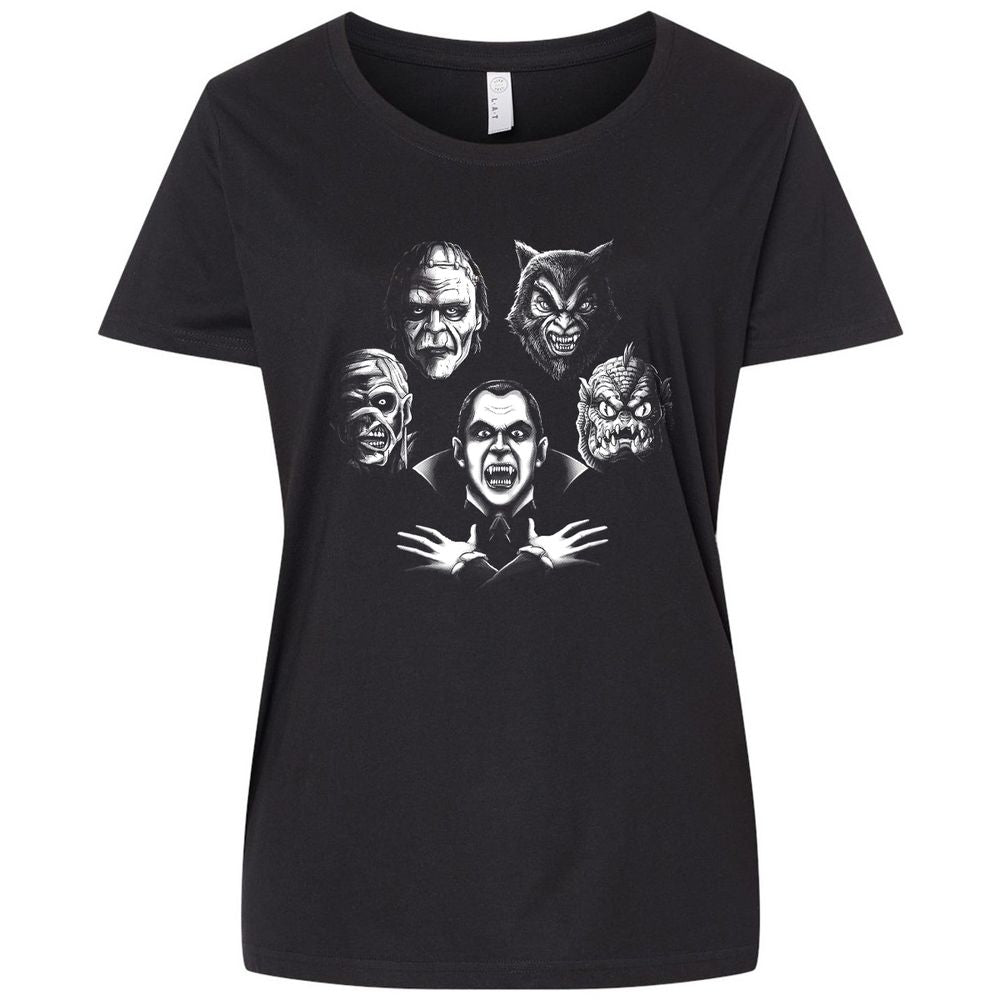 Ladies Curvy Jersey - 9KJF8ZGG - Blended Black - 1