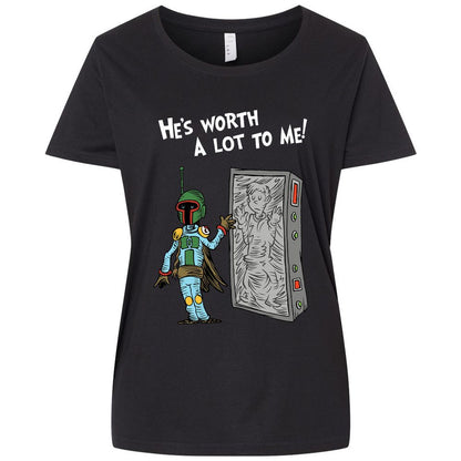 Ladies Curvy Jersey - C4XWEPAL - Blended Black - 1