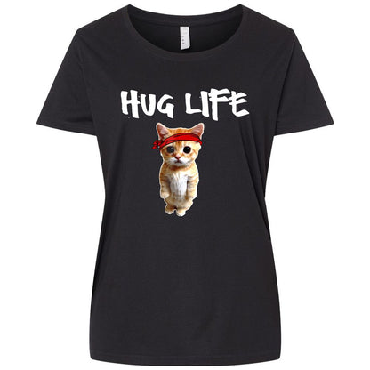 Ladies Curvy Jersey - 4R1SW6VR - Blended Black - 1