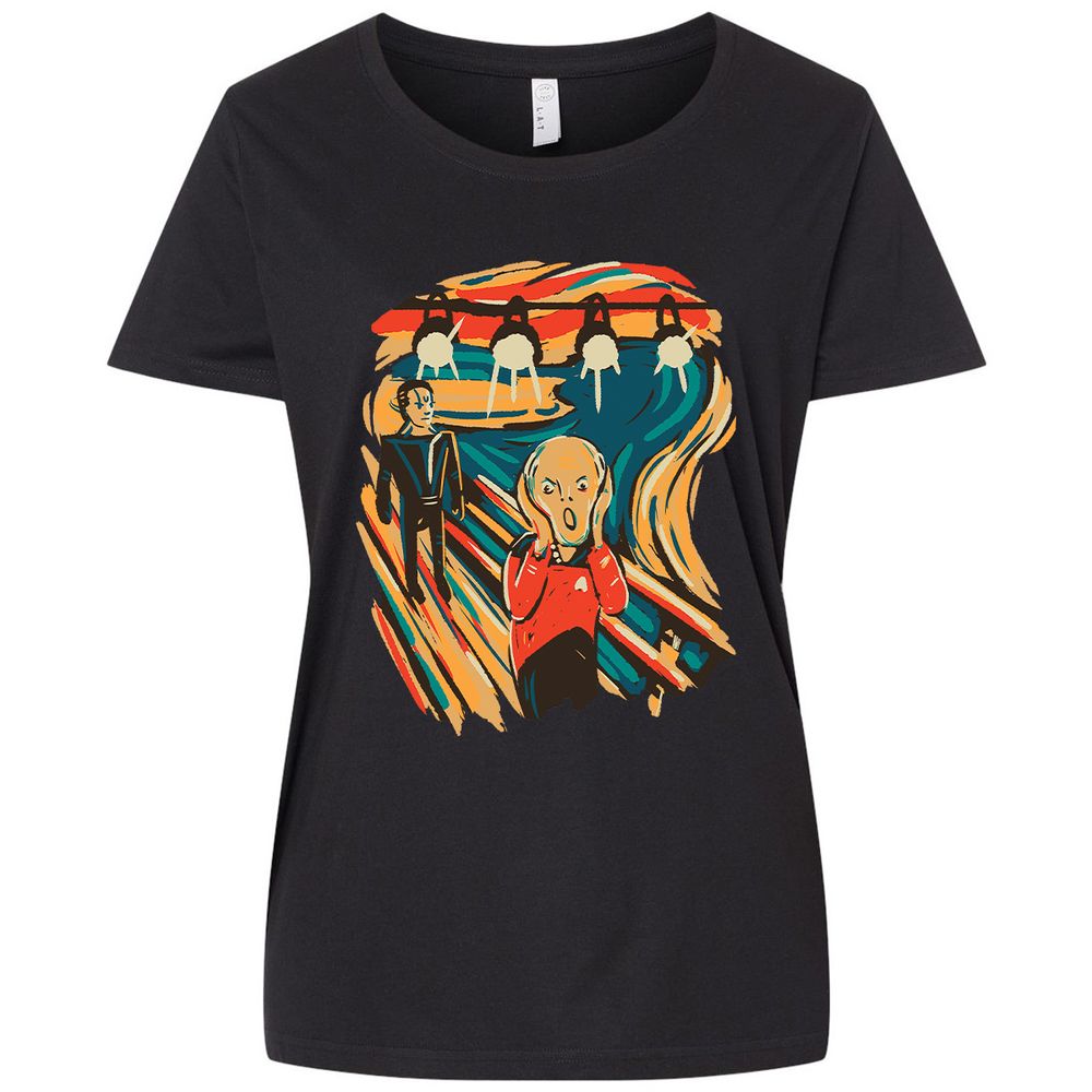 Ladies Curvy Jersey - VWTQY72Y - Blended Black - 1