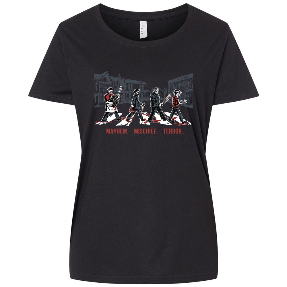 Ladies Curvy Jersey - TUGHY2MM - Blended Black - 1