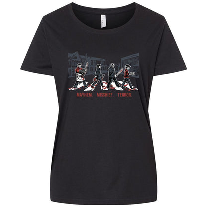 Ladies Curvy Jersey - TUGHY2MM - Blended Black - 1