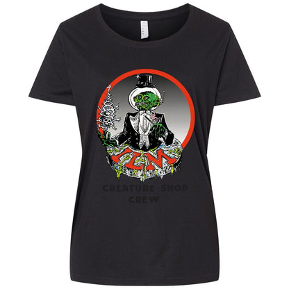 Ladies Curvy Jersey - 774MQM1Y - Blended Black - 1