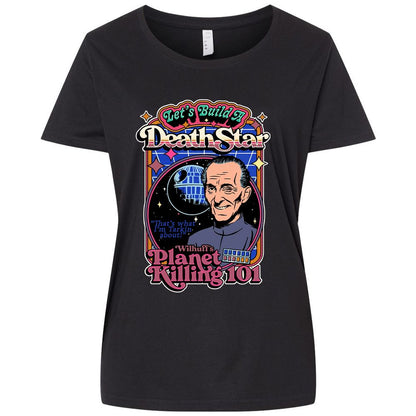 Ladies Curvy Jersey - X9JLVN5E - Blended Black - 1