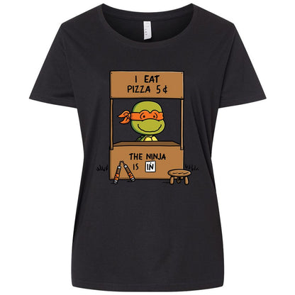 Ladies Curvy Jersey - 455GV3RF - Blended Black - 1