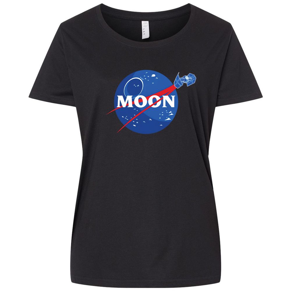 Ladies Curvy Jersey - 2KSF2QHX - Blended Black - 1