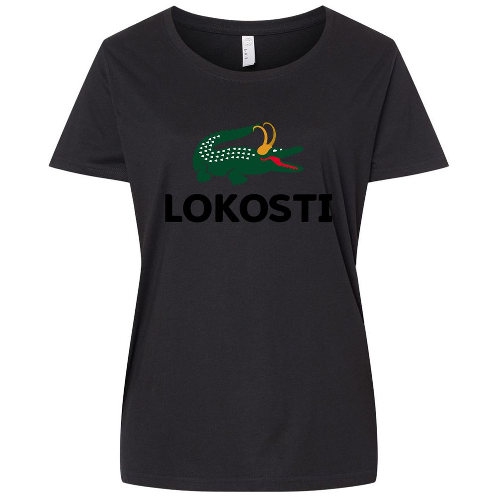 Ladies Curvy Jersey - UBZMNYLQ - Blended Black - 1