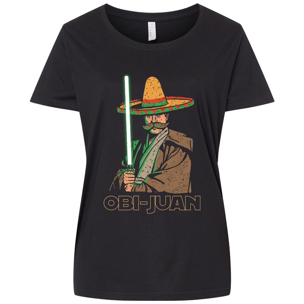 Ladies Curvy Jersey - KF74BVYC - Blended Black - 1