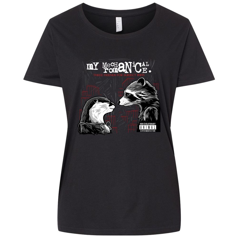 Ladies Curvy Jersey - GWL386KD - Blended Black - 1