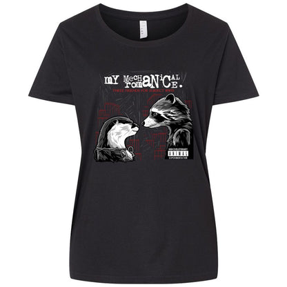 Ladies Curvy Jersey - GWL386KD - Blended Black - 1