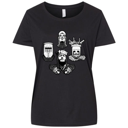 Ladies Curvy Jersey - BHK8J849 - Blended Black - 1