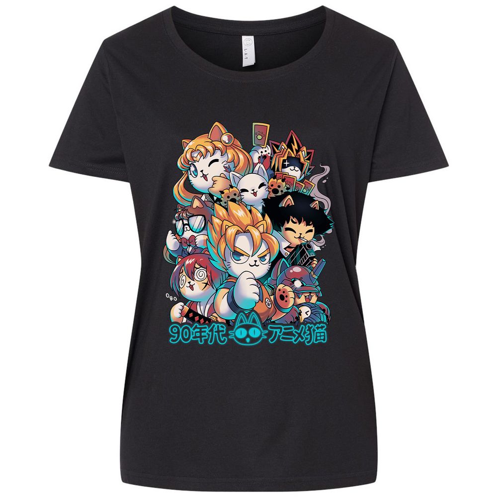 Ladies Curvy Jersey - PY3XSULE - Blended Black - 1