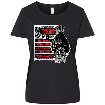 Ladies Curvy Jersey - NHSVWNDC - Blended Black - 1