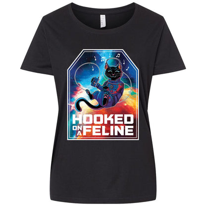 Ladies Curvy Jersey - X8GQ22J3 - Blended Black - 1