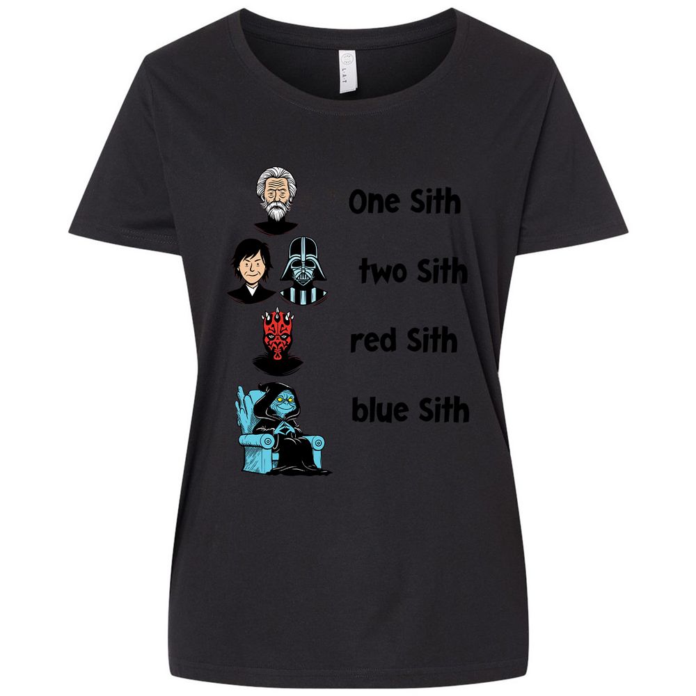 Ladies Curvy Jersey - HQQ1UHM5 - Blended Black - 1