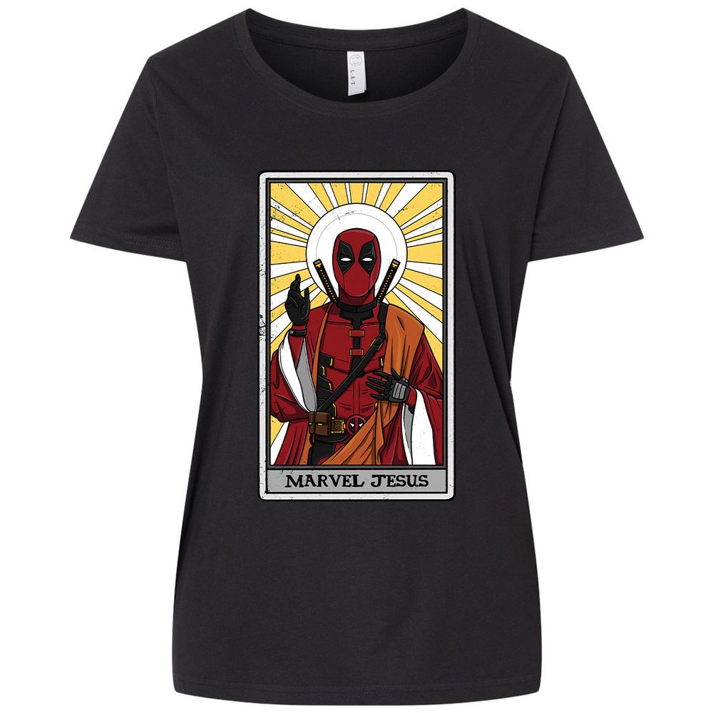 Ladies Curvy Jersey - 517GRW8J - Blended Black - 1