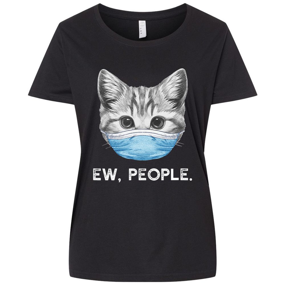 Ladies Curvy Jersey - KG193JE6 - Blended Black - 1