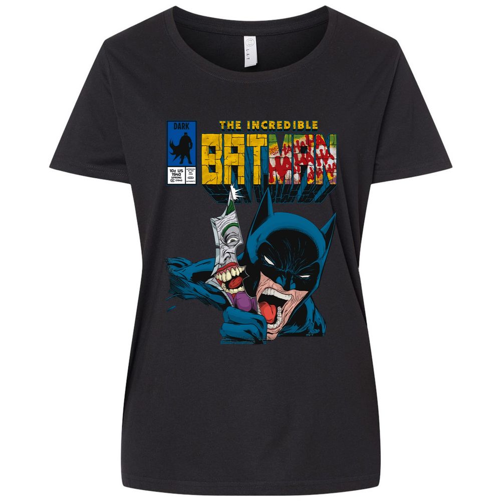 Ladies Curvy Jersey - Q8DNCT5W - Blended Black - 1