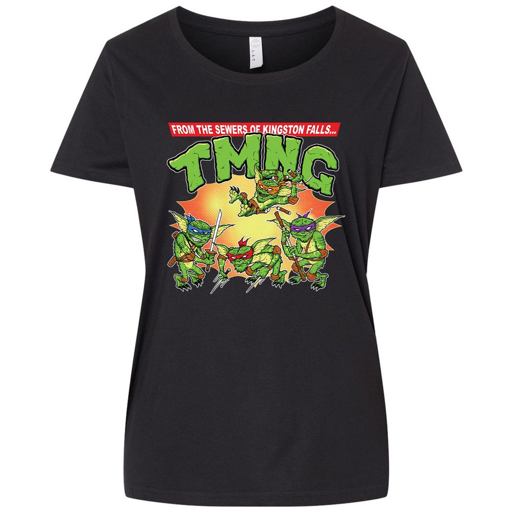 Ladies Curvy Jersey - WB6G26E7 - Blended Black - 1