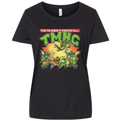 Ladies Curvy Jersey - WB6G26E7 - Blended Black - 1