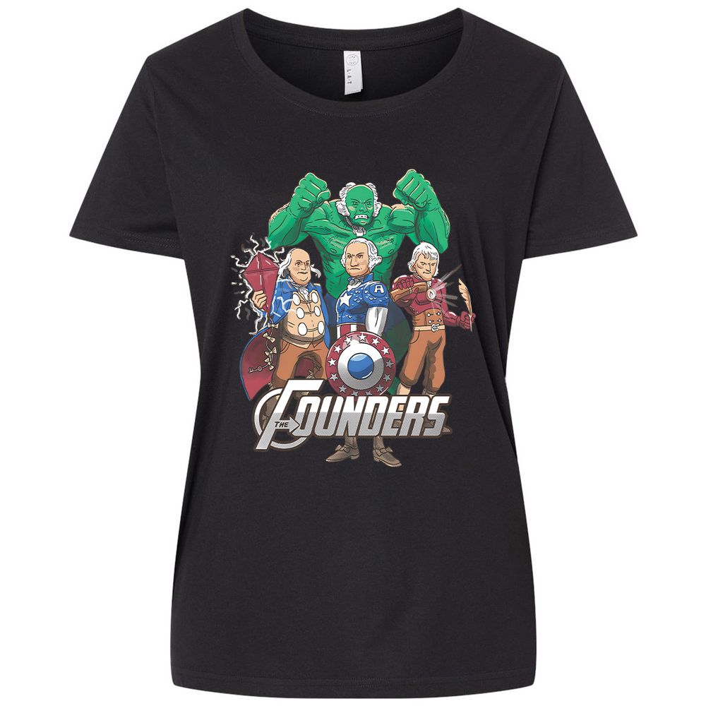 Ladies Curvy Jersey - 3UL3K4NZ - Blended Black - 1