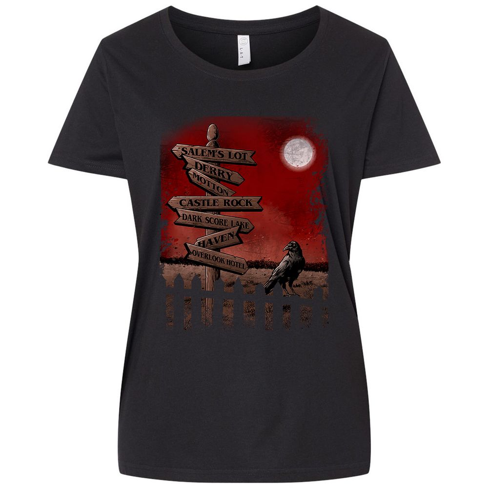 Ladies Curvy Jersey - N39MYGDF - Blended Black - 1