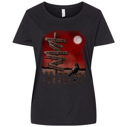 Ladies Curvy Jersey - N39MYGDF - Blended Black - 1