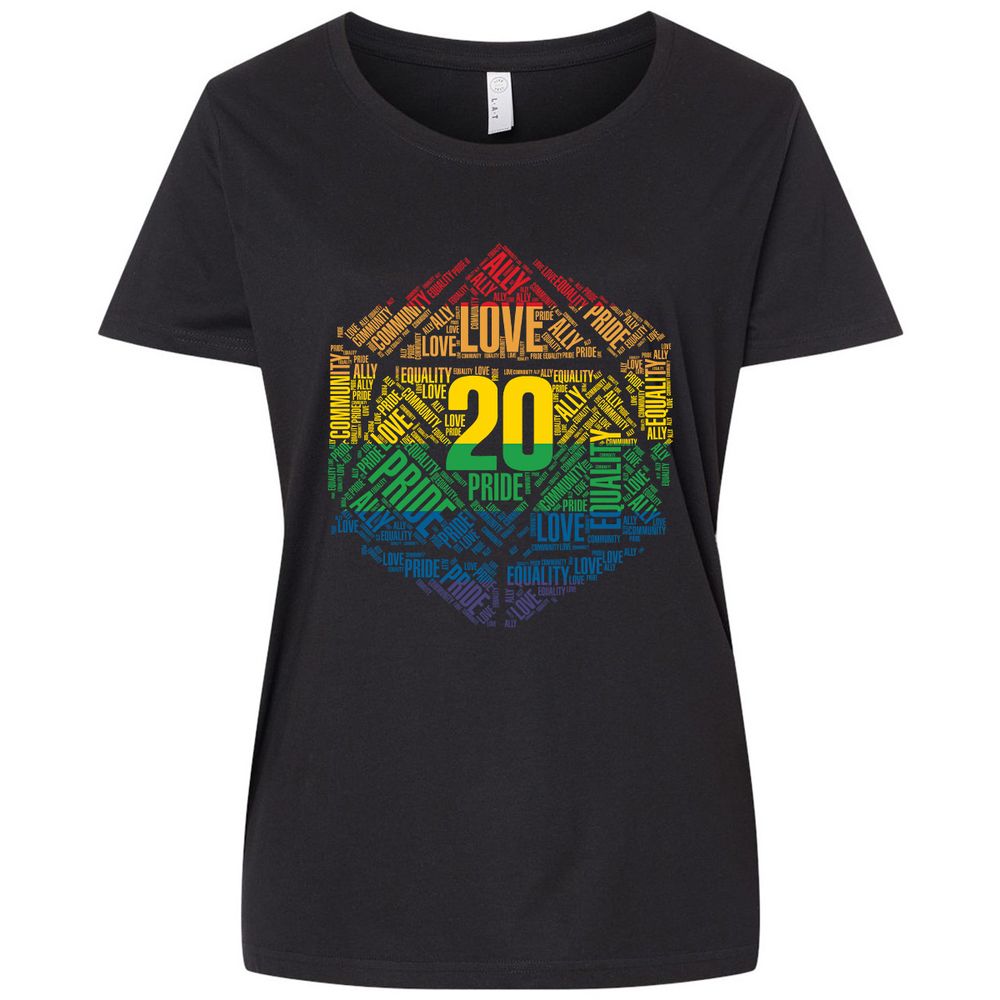 Ladies Curvy Jersey - BZZ7AR47 - Blended Black - 1