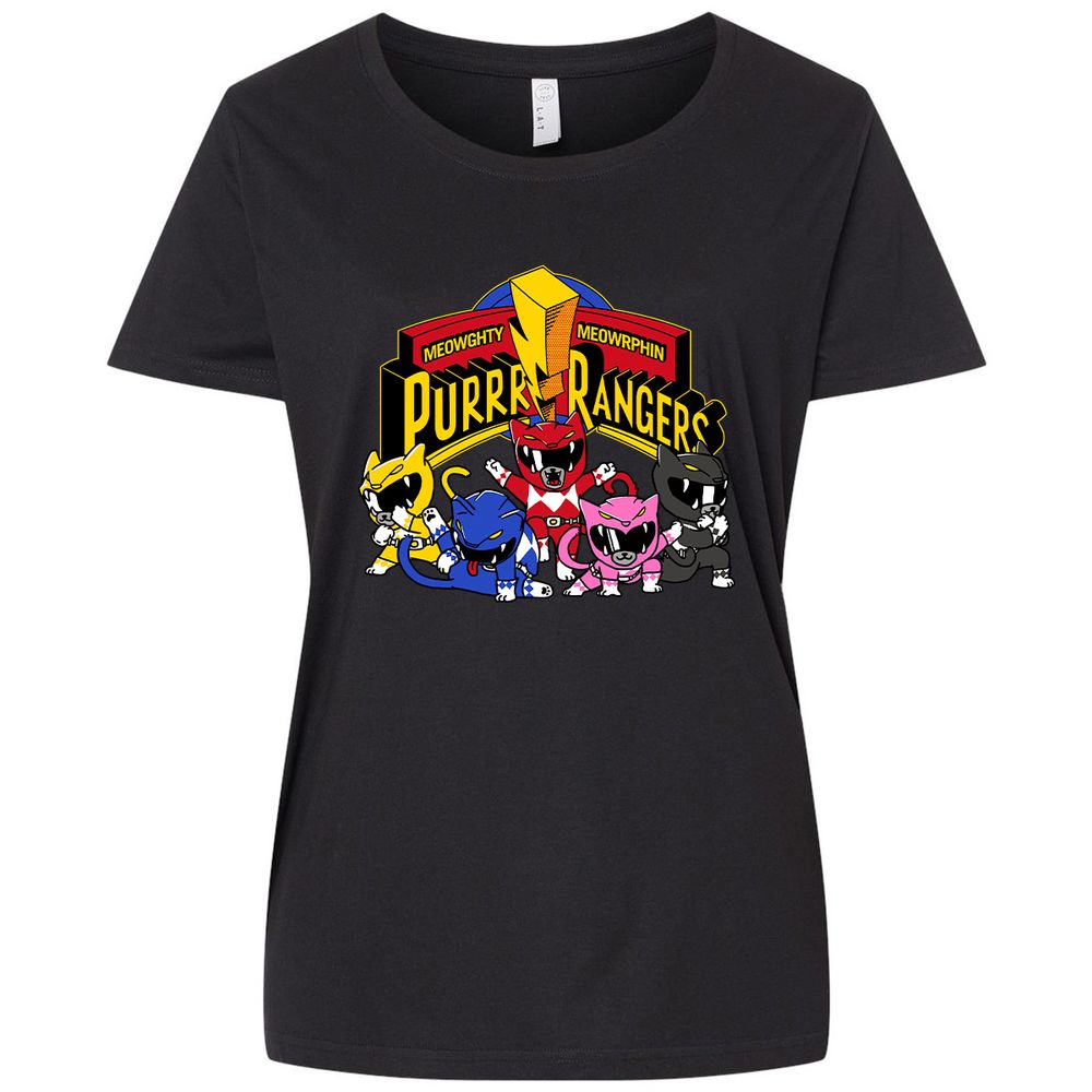 Ladies Curvy Jersey - H7VA62H5 - Blended Black - 1