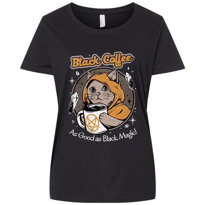 Ladies Curvy Jersey - ZZTHUQL5 - Blended Black - 1