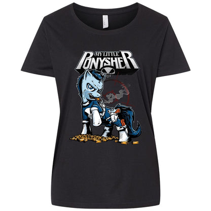 Ladies Curvy Jersey - Q11WXHMV - Blended Black - 1