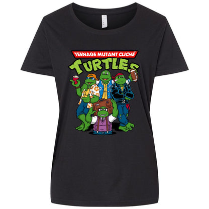 Ladies Curvy Jersey - K6666KVZ - Blended Black - 1