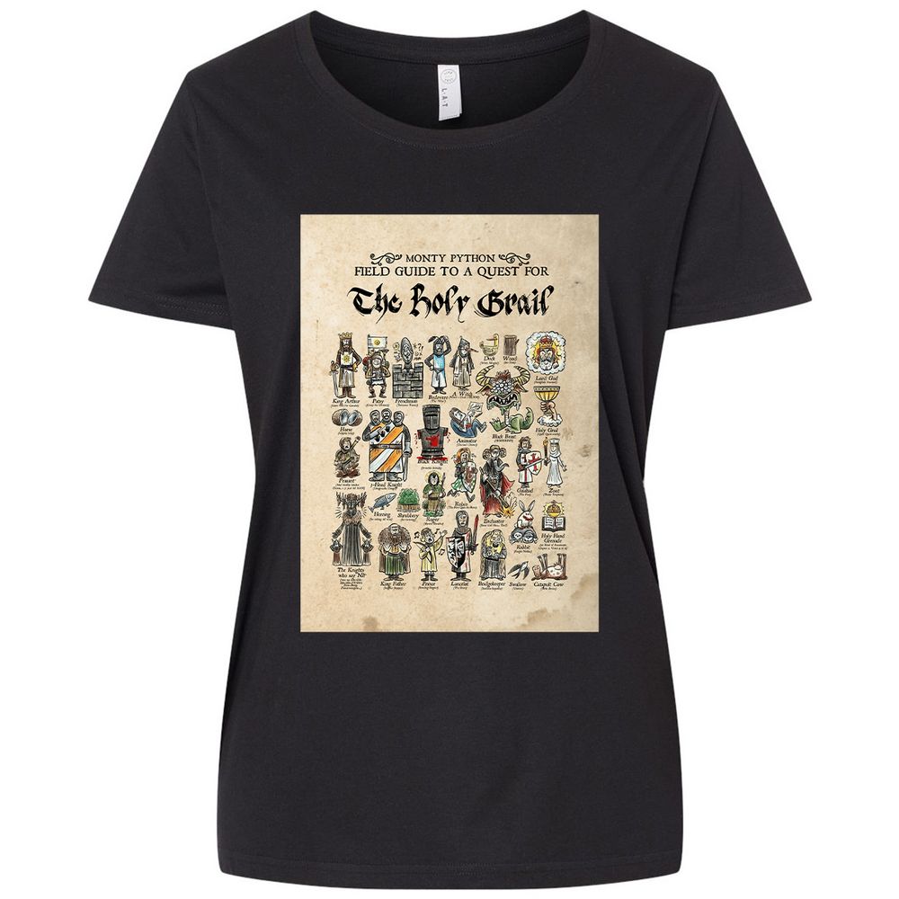 Ladies Curvy Jersey - XUR13TU6 - Blended Black - 1