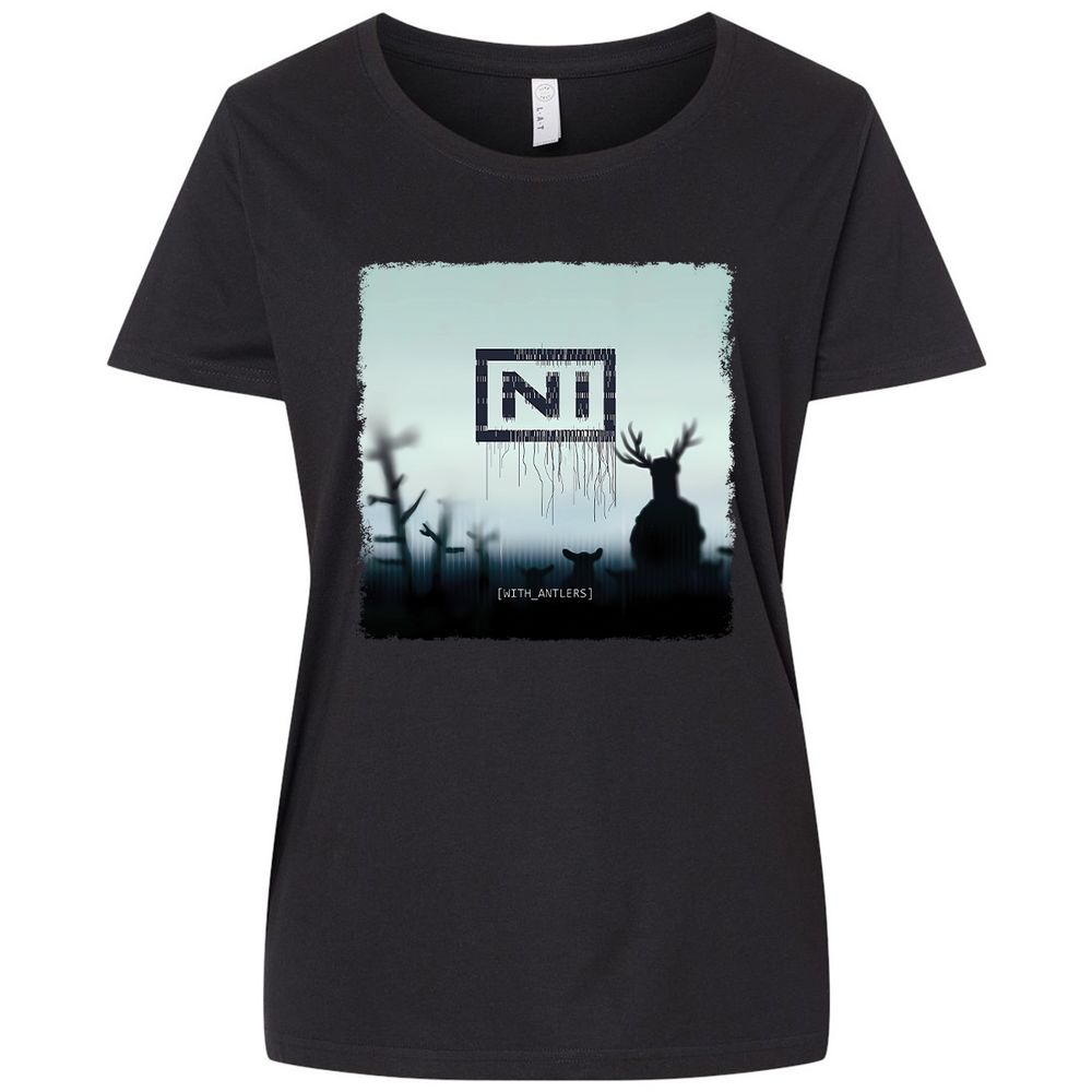 Ladies Curvy Jersey - RG438S6Q - Blended Black - 1