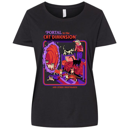 Ladies Curvy Jersey - MMS7WH2S - Blended Black - 1