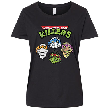 Ladies Curvy Jersey - WVQVYDAW - Blended Black - 1