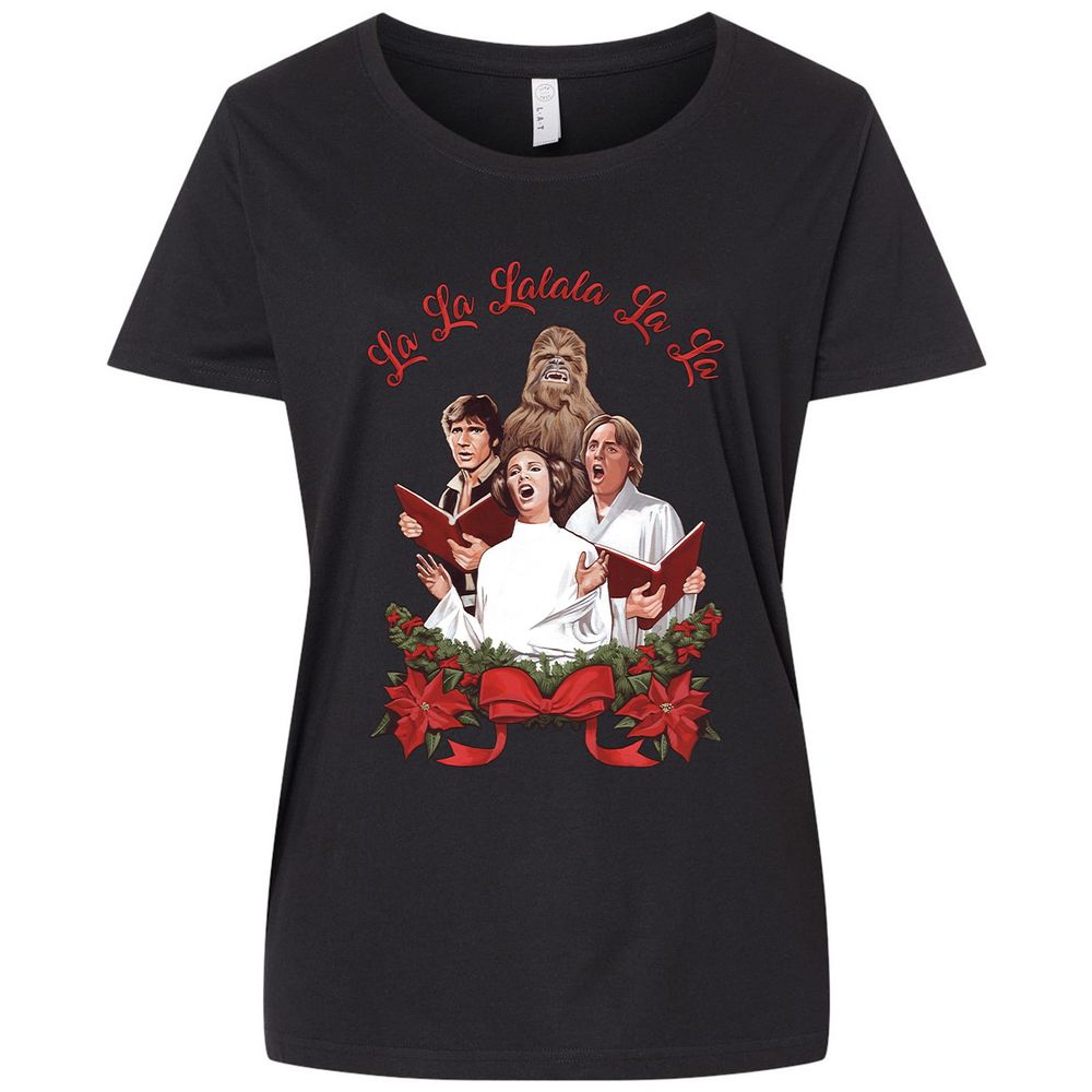 Ladies Curvy Jersey - Y23TKDXD - Blended Black - 1