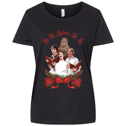 Ladies Curvy Jersey - Y23TKDXD - Blended Black - 1