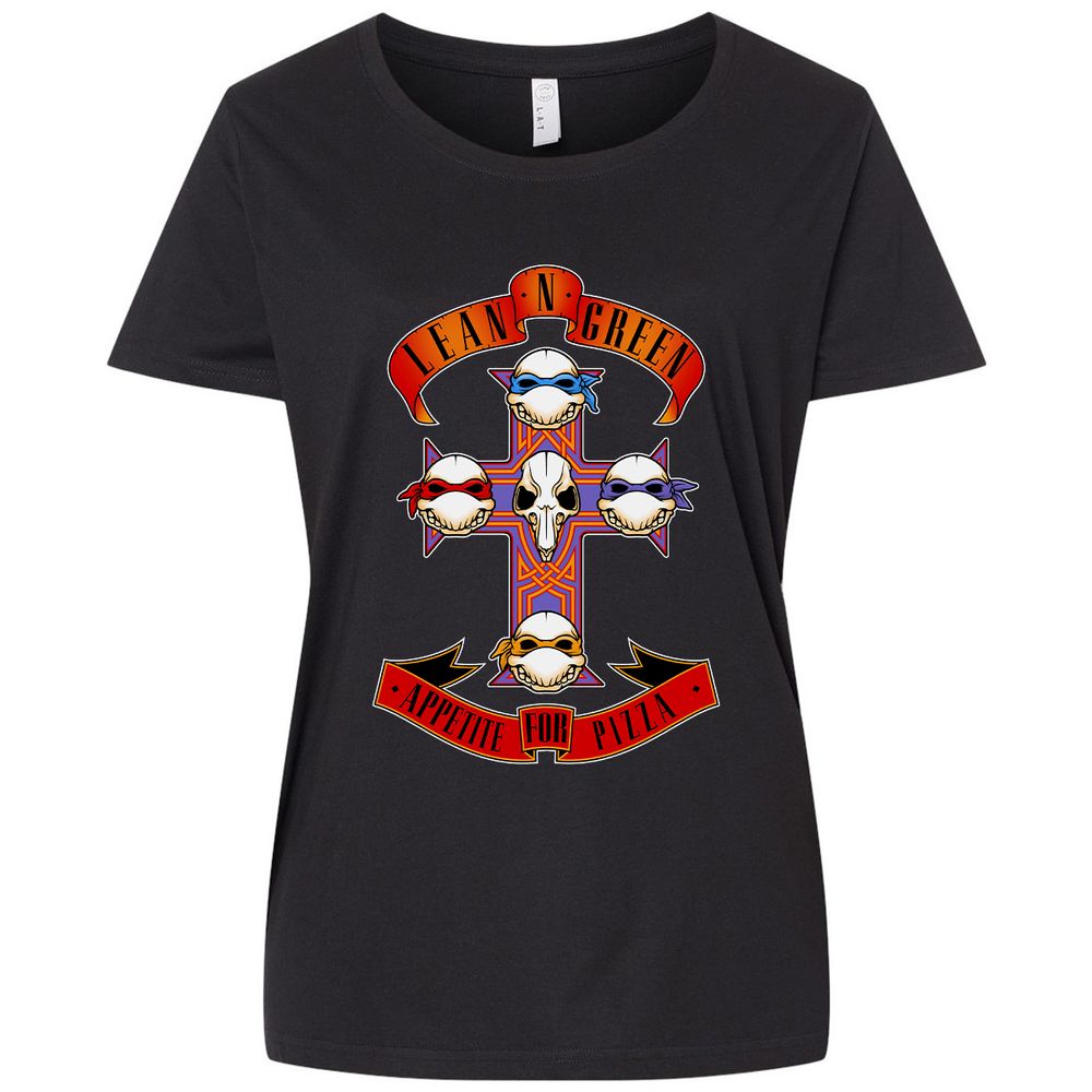 Ladies Curvy Jersey - NXLVQ37C - Blended Black - 1