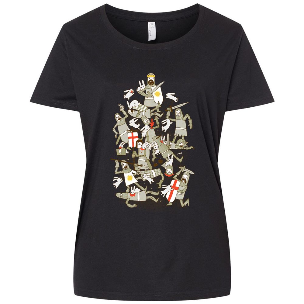 Ladies Curvy Jersey - JYGU2CLY - Blended Black - 1