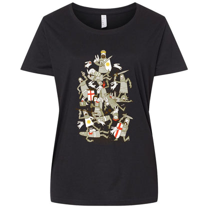 Ladies Curvy Jersey - JYGU2CLY - Blended Black - 1