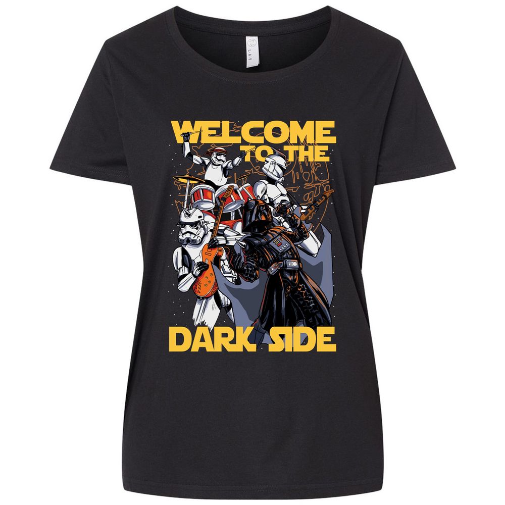 Ladies Curvy Jersey - 82TEP582 - Blended Black - 1