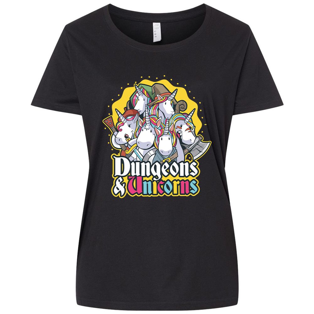 Ladies Curvy Jersey - B4WWDSAW - Blended Black - 1